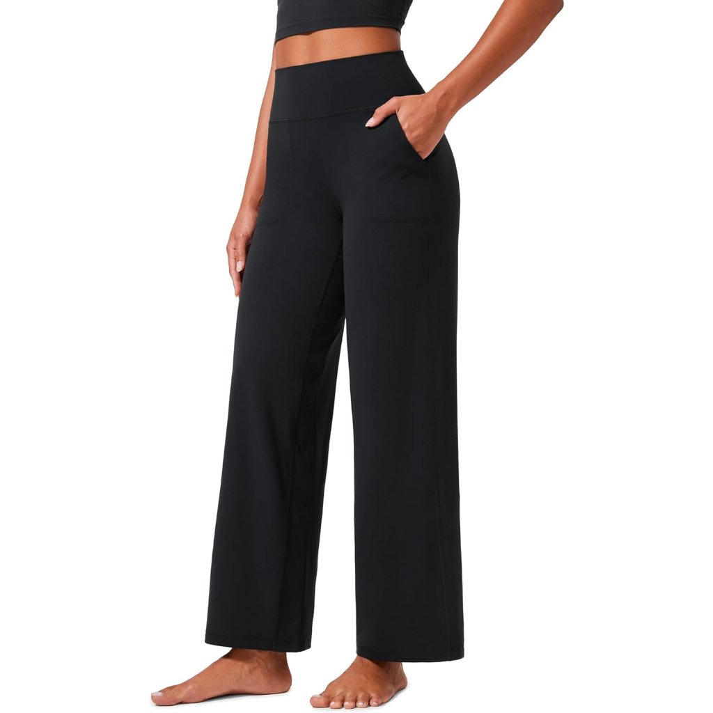 Butterlift Wide Leg Pants Pockets 29"/31"/33" - High Waisted Yoga Lounge Buttery